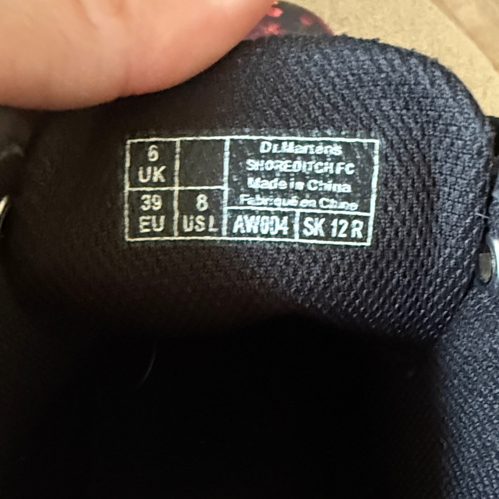 Dr. Martens Floral Lace-Up Boots - Picture 2 of 6